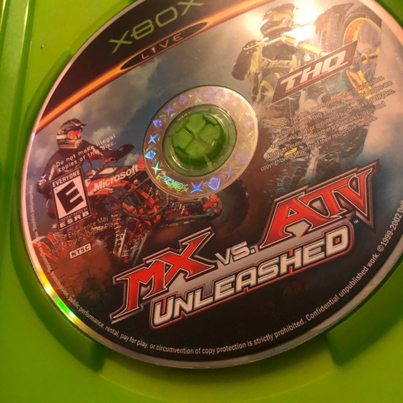 MX vs. ATV Unleashed (Microsoft Xbox, 2005) Tested Complete - Picture 4 of 5